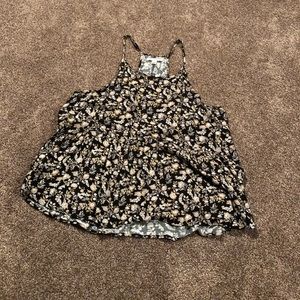 American Eagle Floral Tank Top
